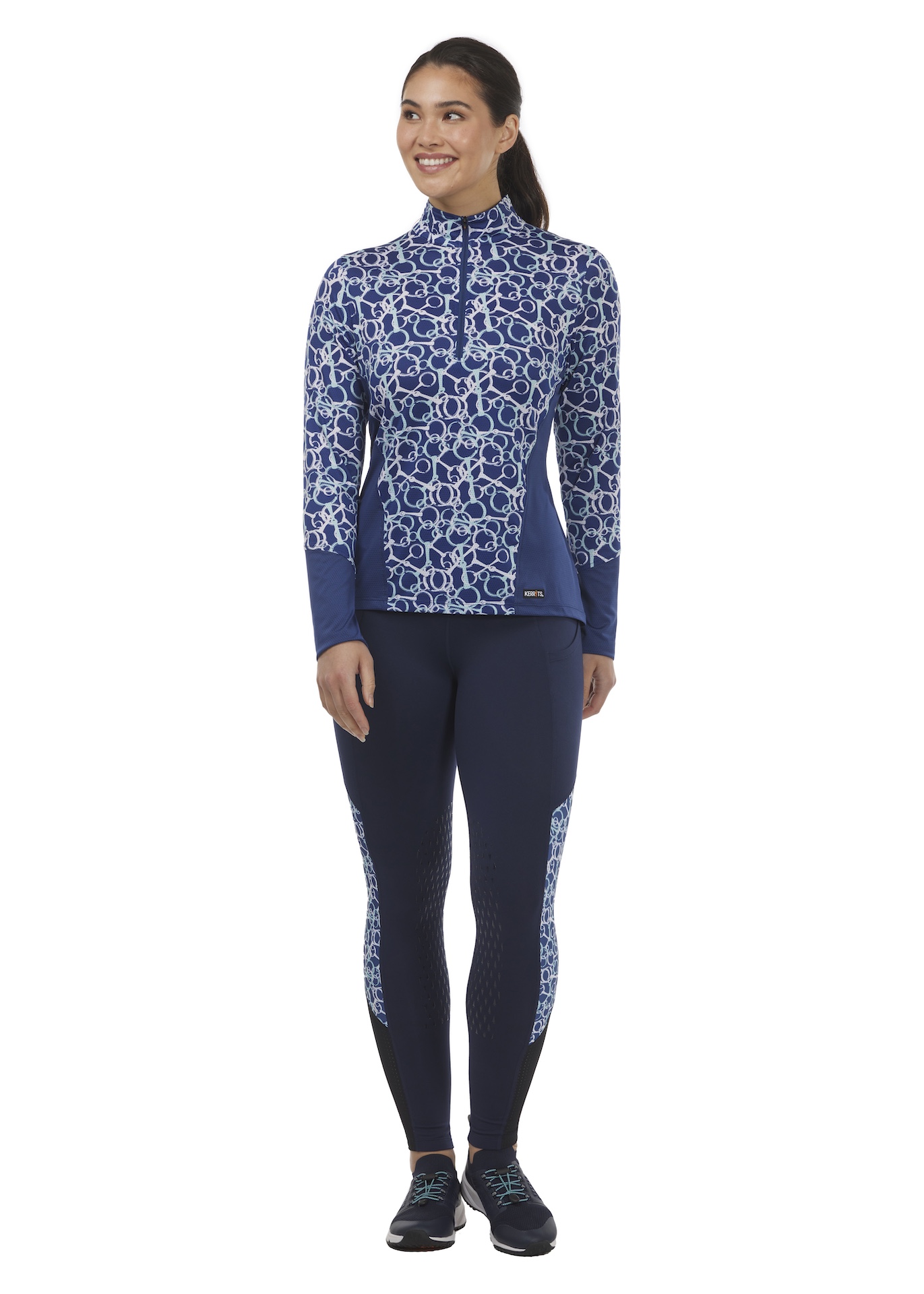 Kerrits Balance Ice Fil® Long Sleeve Riding Shirt - Picture 20 of 26