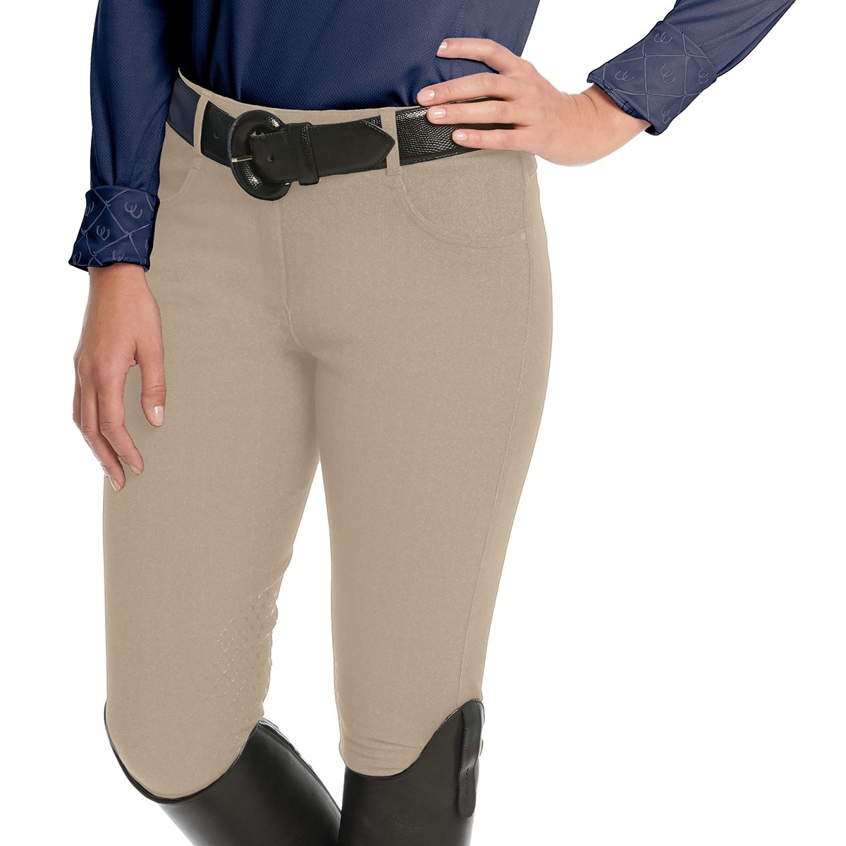 Culotte d'équitation basanes silicone Horze Grand Prix femme