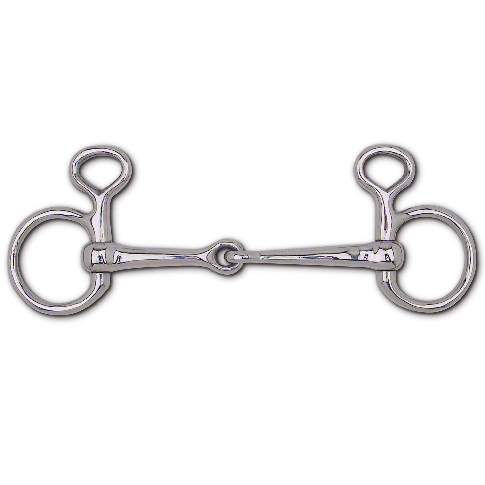 14mm Snaffle Baucher - 2" Rings - Picture 2 of 3