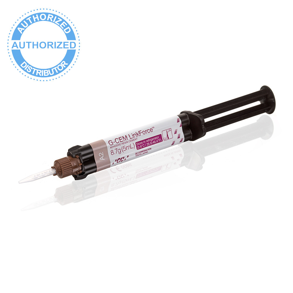 GC G-CEM LinkForce Cement 8.7g Syringe Refill A2 / Translucent / Opaque / Bleach