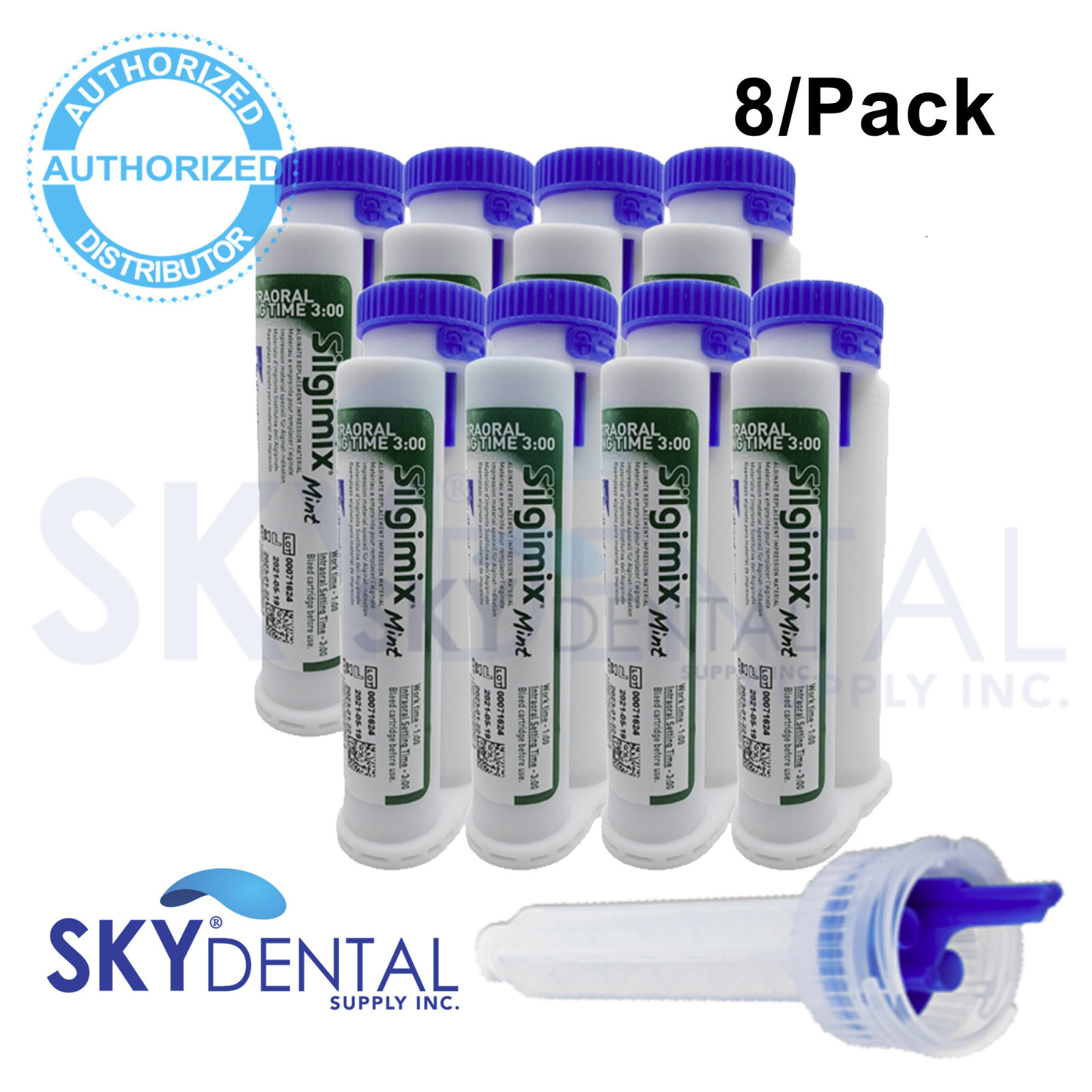 Silgimix Alginate Replacement Sultan Dental Impression Material (8 or 60/pack)