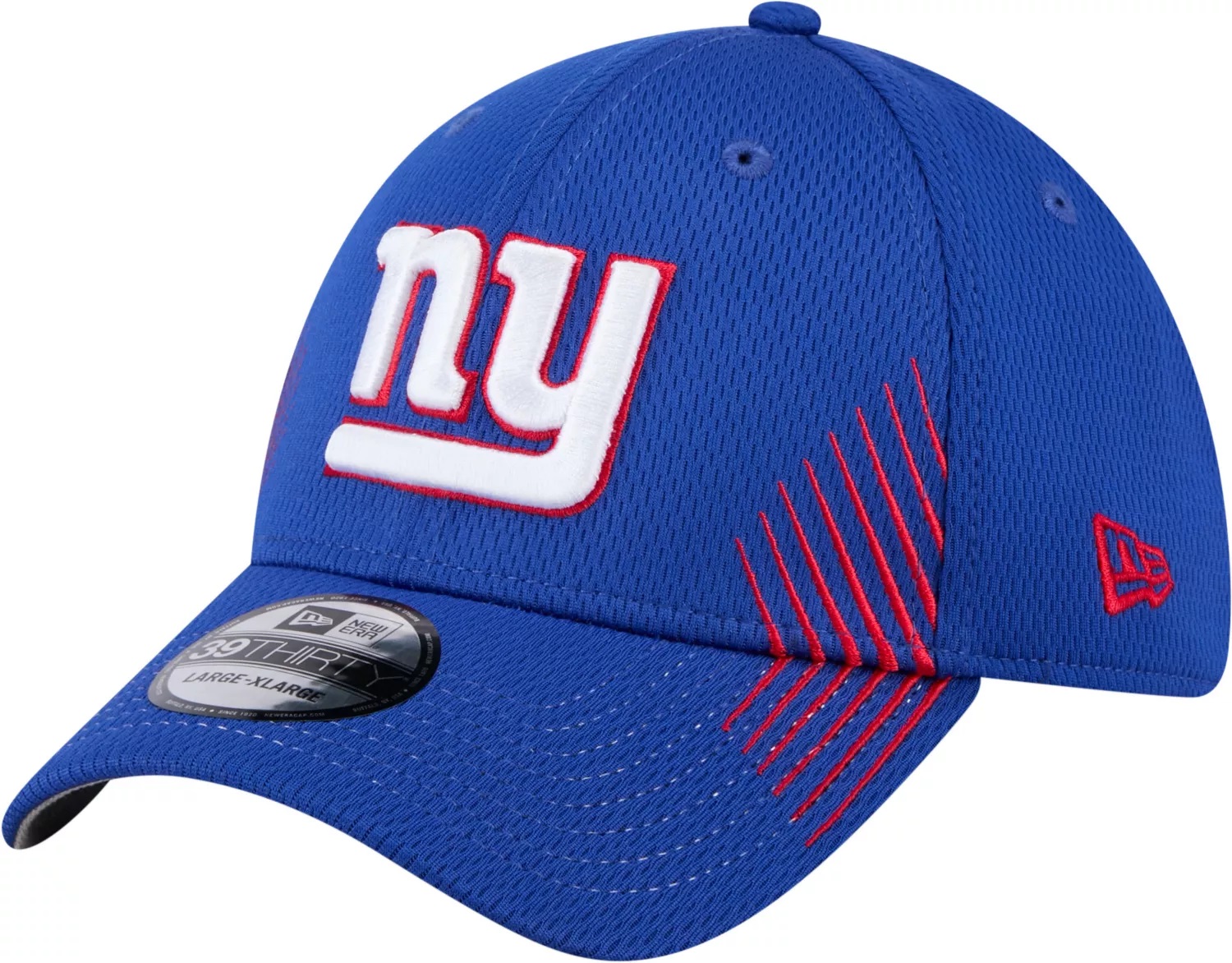 New York Giants NFL New Era 39Thirty Active Blue Hat Cap Men’s Stretch Flex Fit