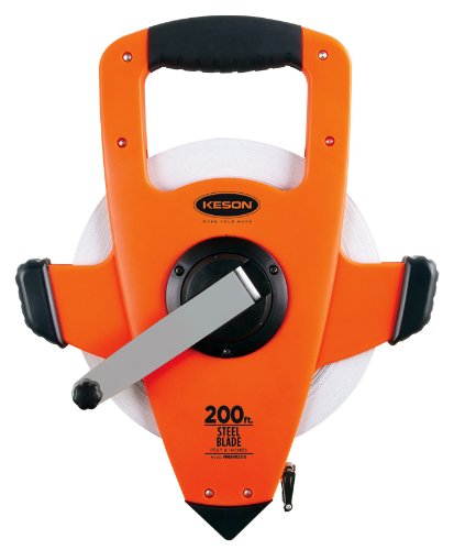 Keson NRS100M Nylon-Reinforced Steel Blade, (Graduations: m, cm, mm), 100-Meter - Picture 2 of 5