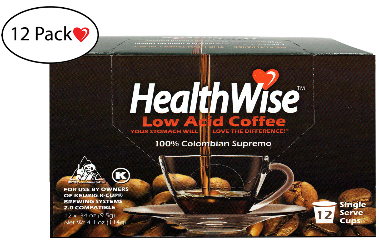 HealthWise Low Acid Keurig K-Cups