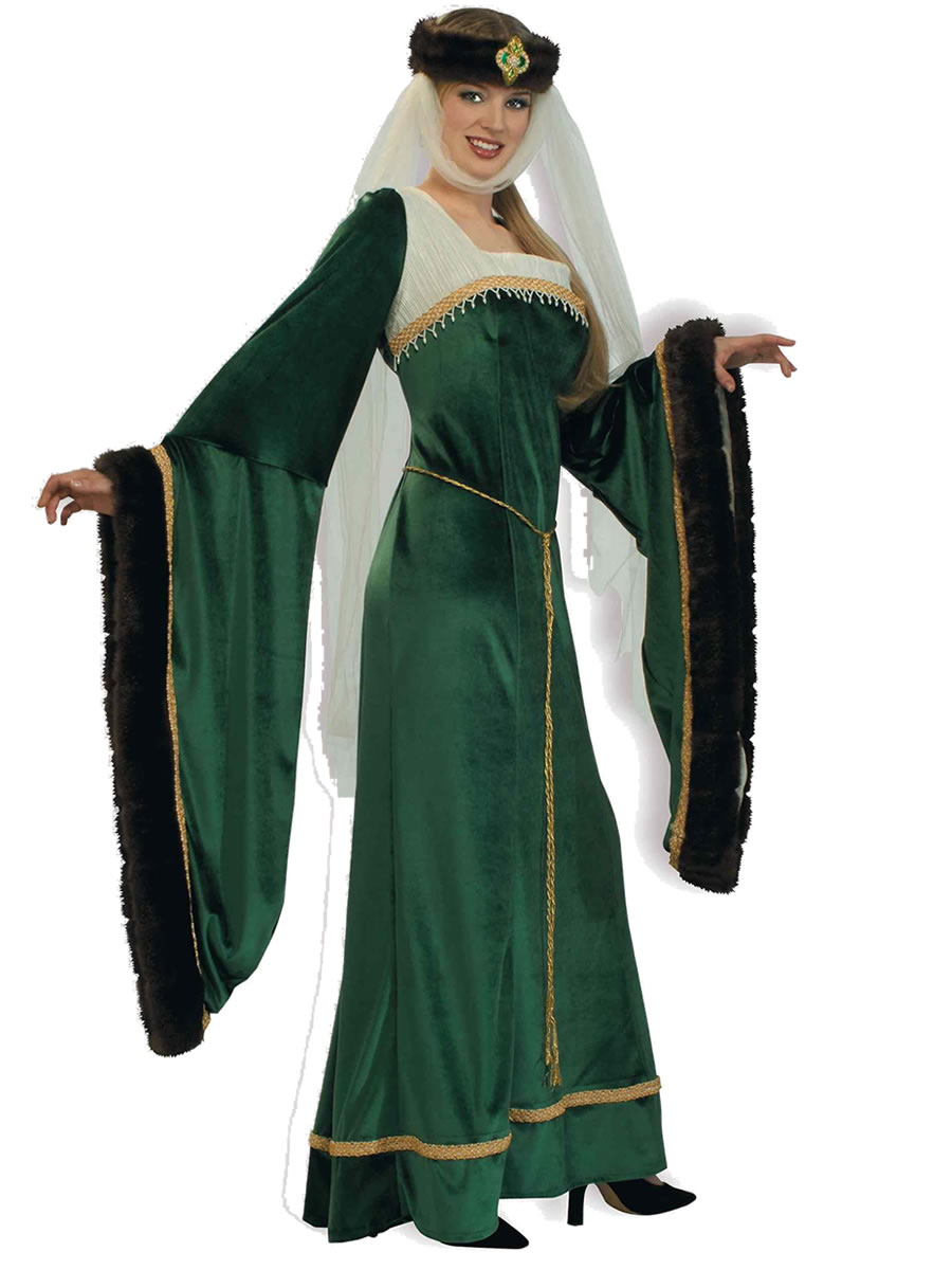 knee length dresses for ladies Women Renaissance Wedding Corset Stays & 3PC Dress Costume - Ren Faire - Medieval Fantasy Cosplay main image 0