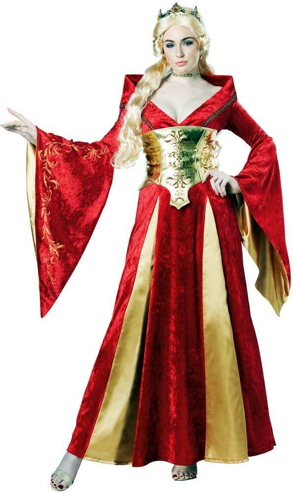 Medieval Queen Woman Costume