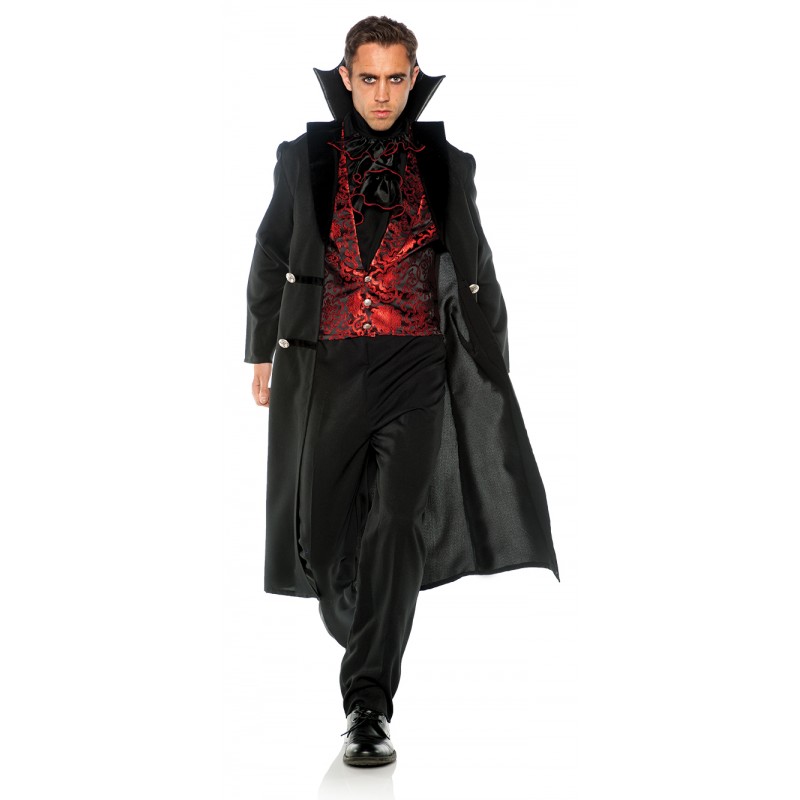 Gothic Vampire Men Costume