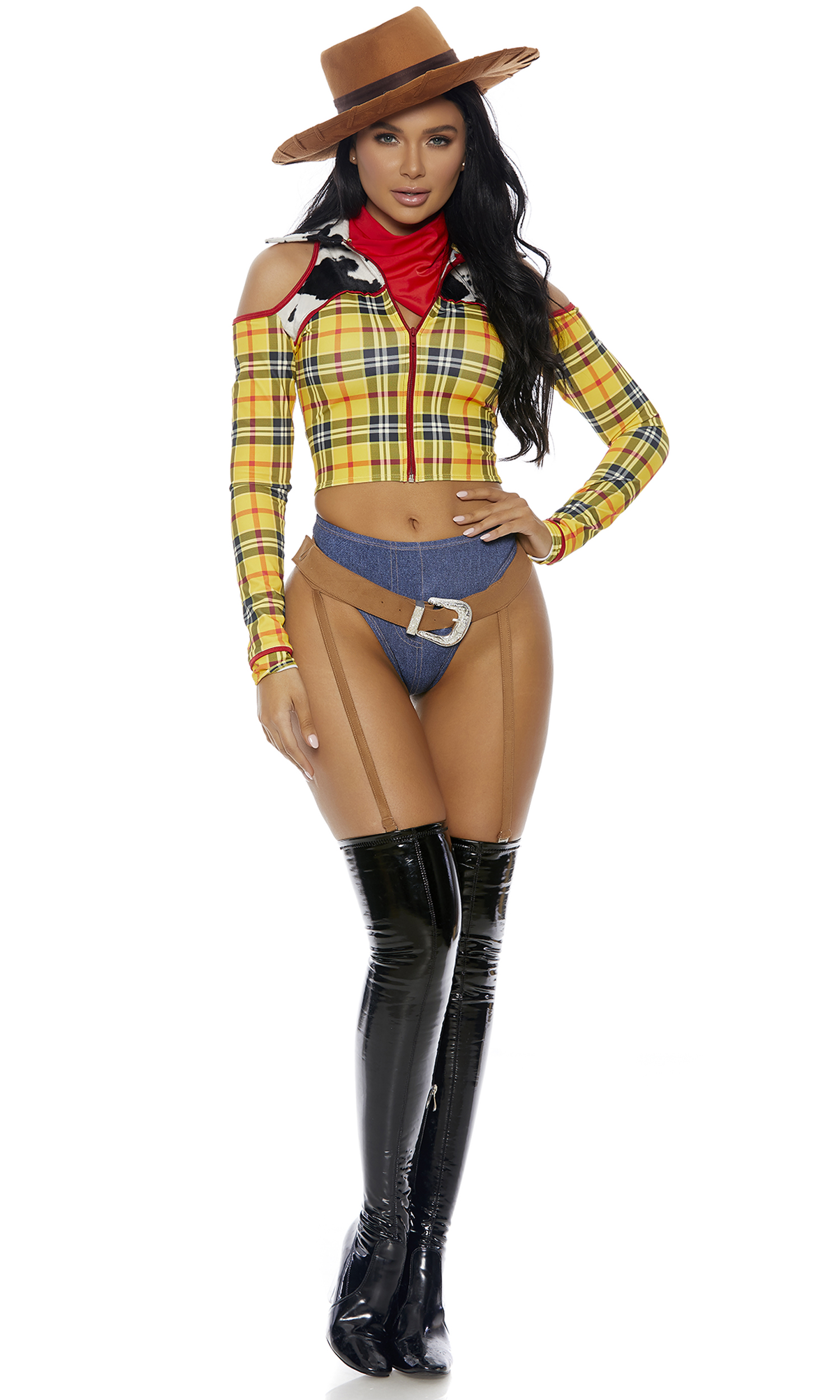 Adult Sheriff Cowboy Story Women Costume Cowgirl & Religious Costumes