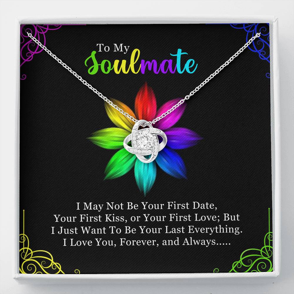 To My Soulmate Necklace, Birthday Gift For Girlfriend, Anniversary Gift For Her! - Picture 10 of 11