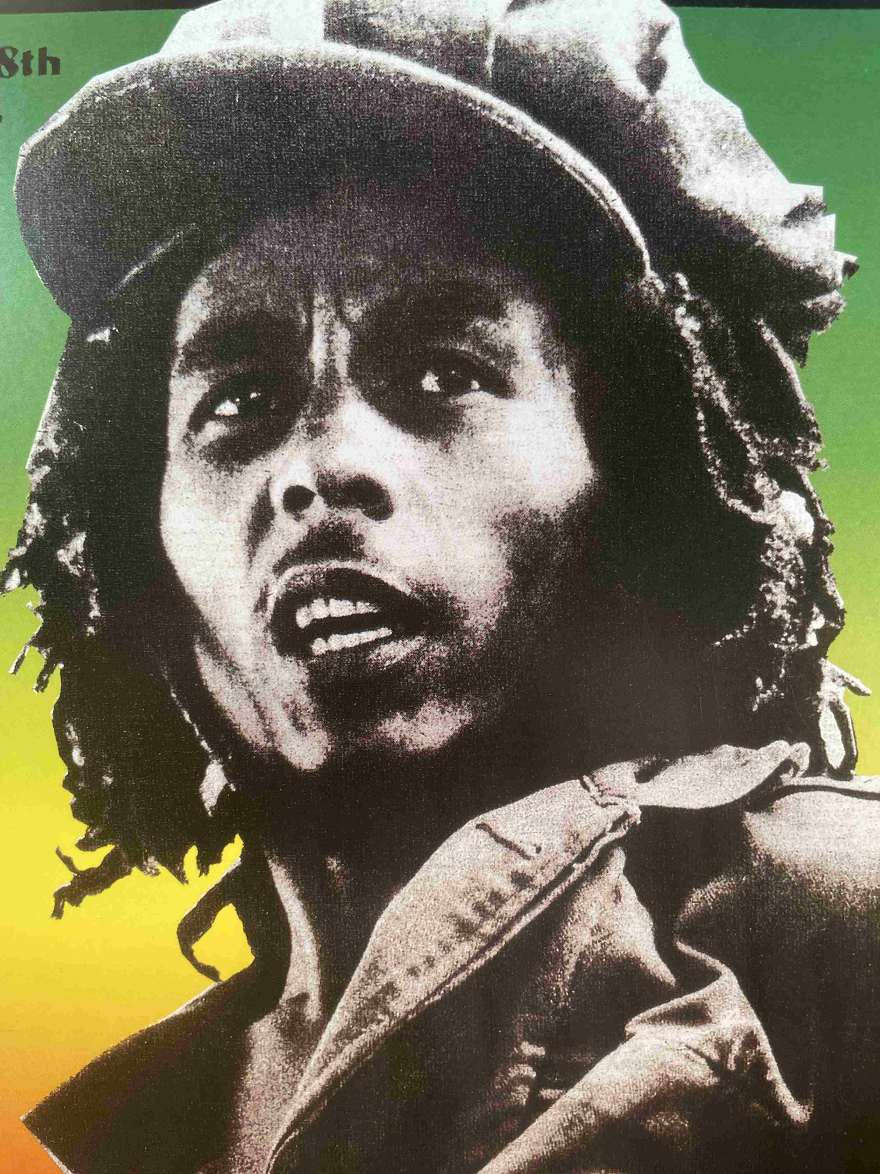 BOB MARLEY AND THE WAILERS ON TOUR United Kingdom 1976 by