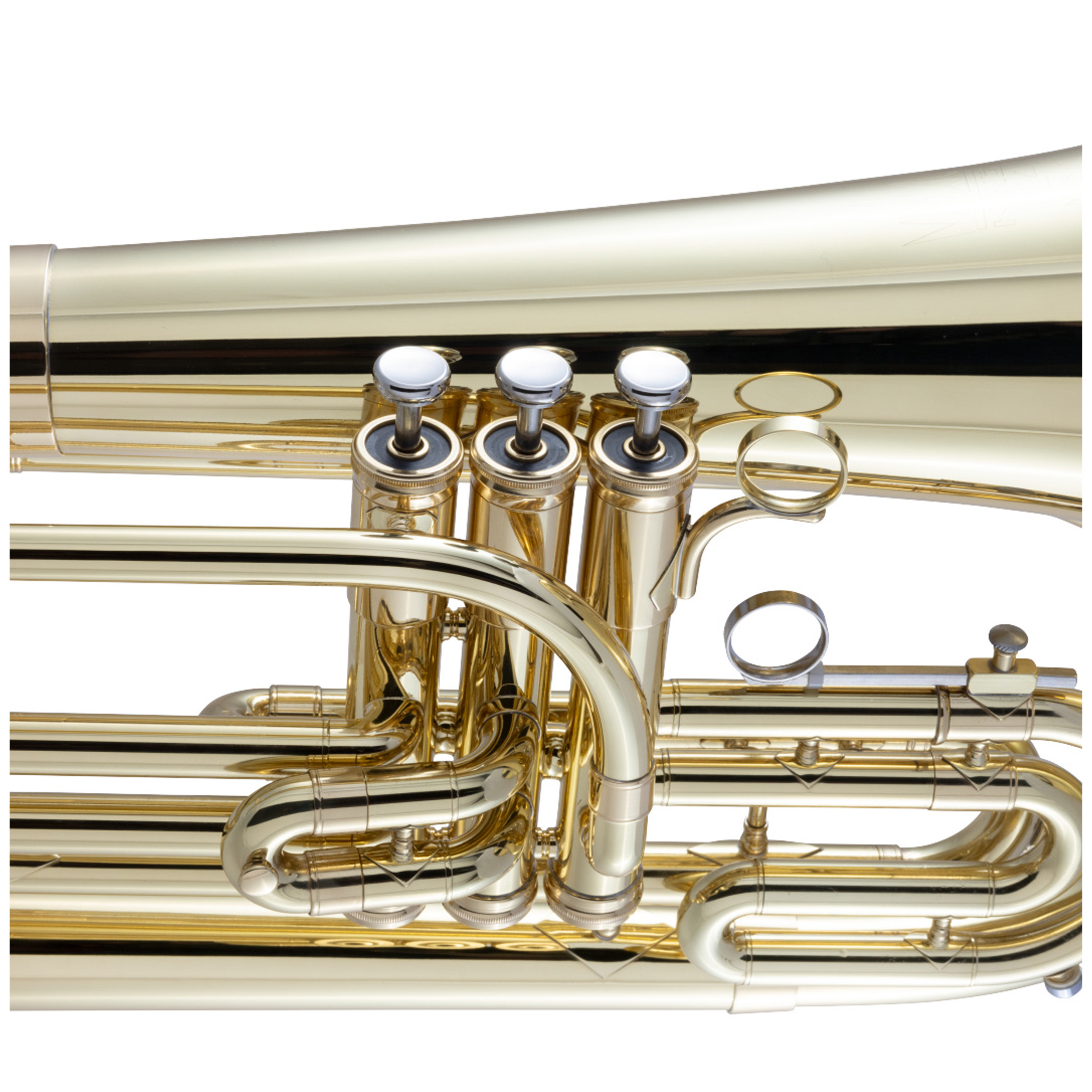 King 1124 Ultimate Marching Bb Baritone Horn Lacquer 641064460111