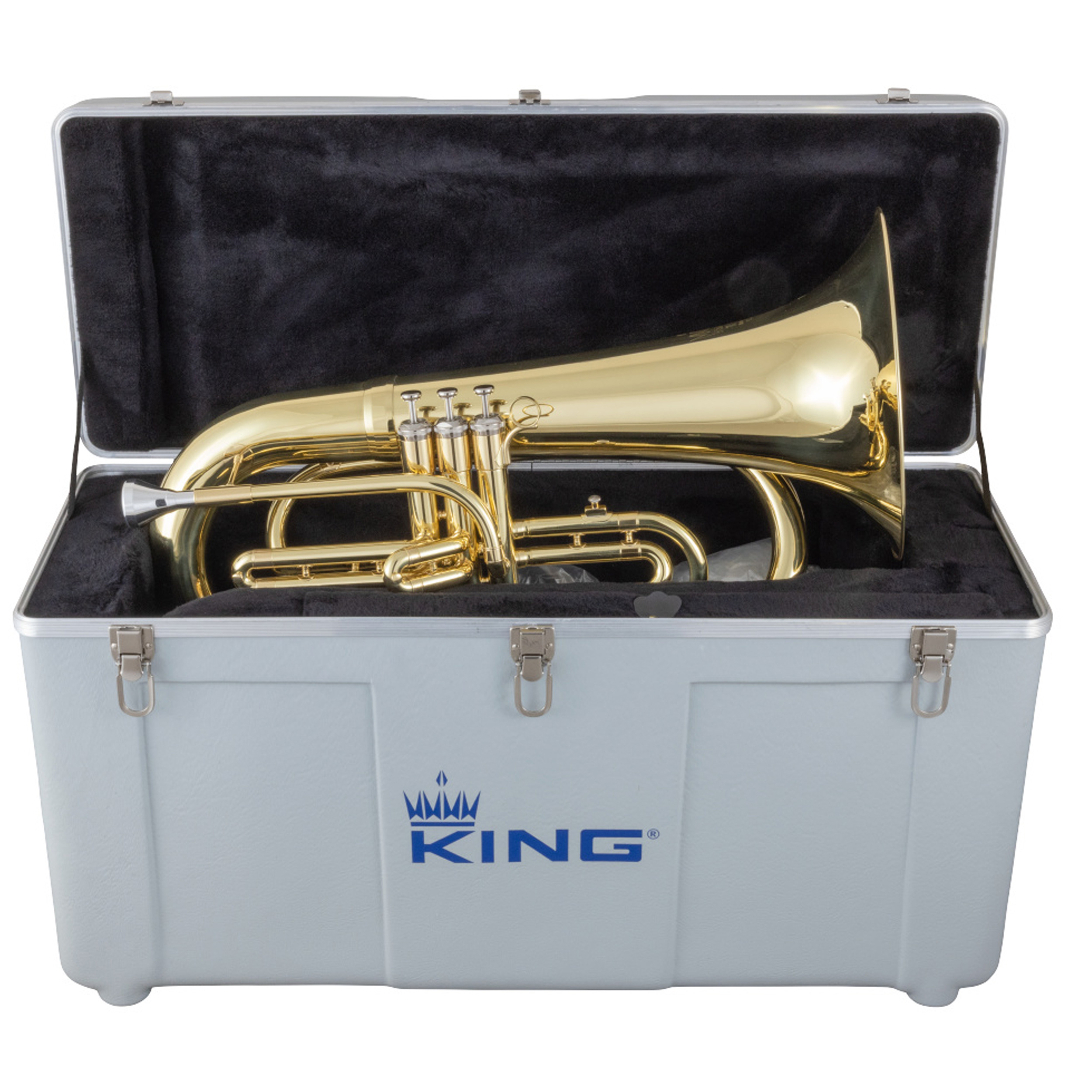 超希少　KINGキング 1130 フリューガボーン Flugabone King 1130 Flugabone (marching trombone) — Musicians Repair