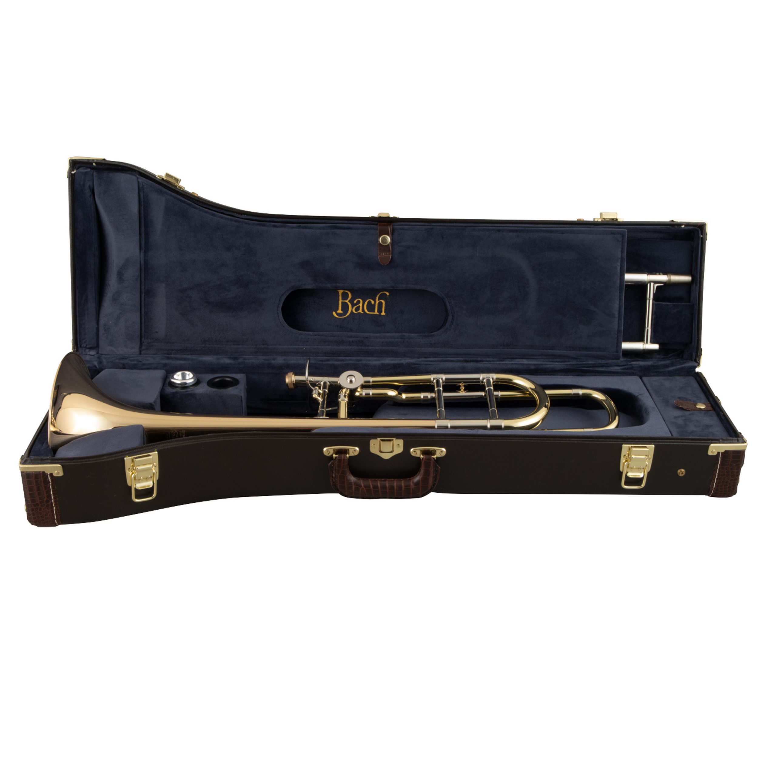 Bach 42BOG Stradivarius Tenor Tombone Open Wrap, F Attachment Gold