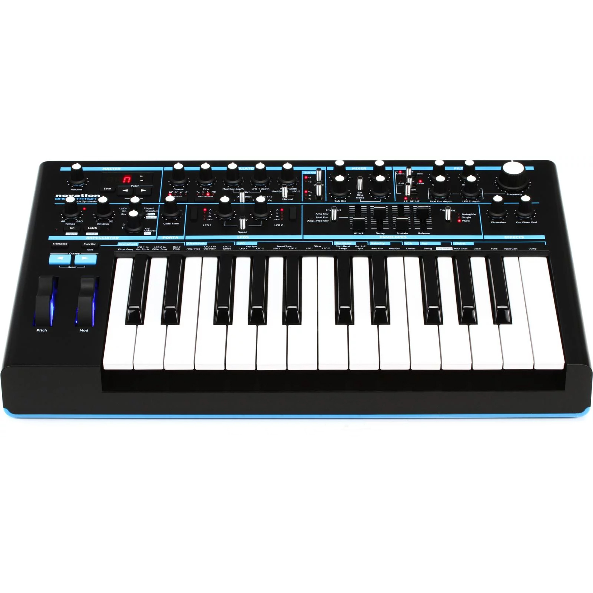 Novation Bass Station II Analog Synthesizer 815301000181| eBay