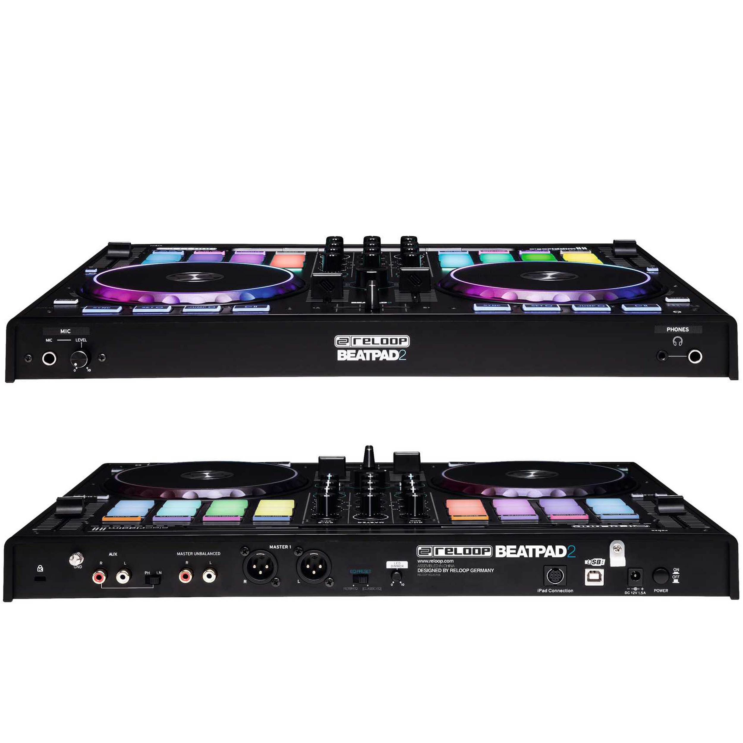 Reloop BEATPAD-2 Cross Platform DJ Controller for iPad