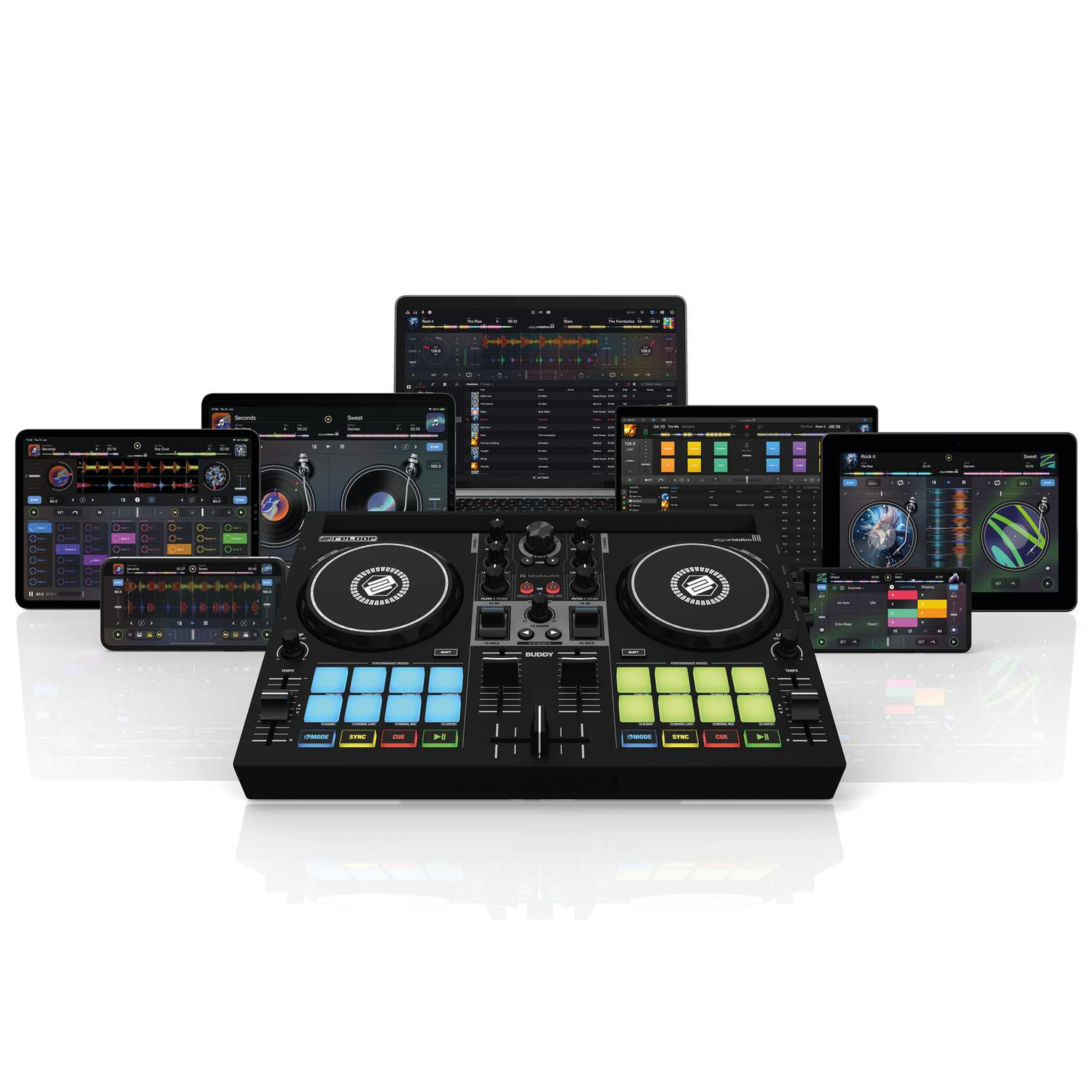 Reloop BUDDY Compact DJ Controller for Algoriddim djay iOS & PC | eBay