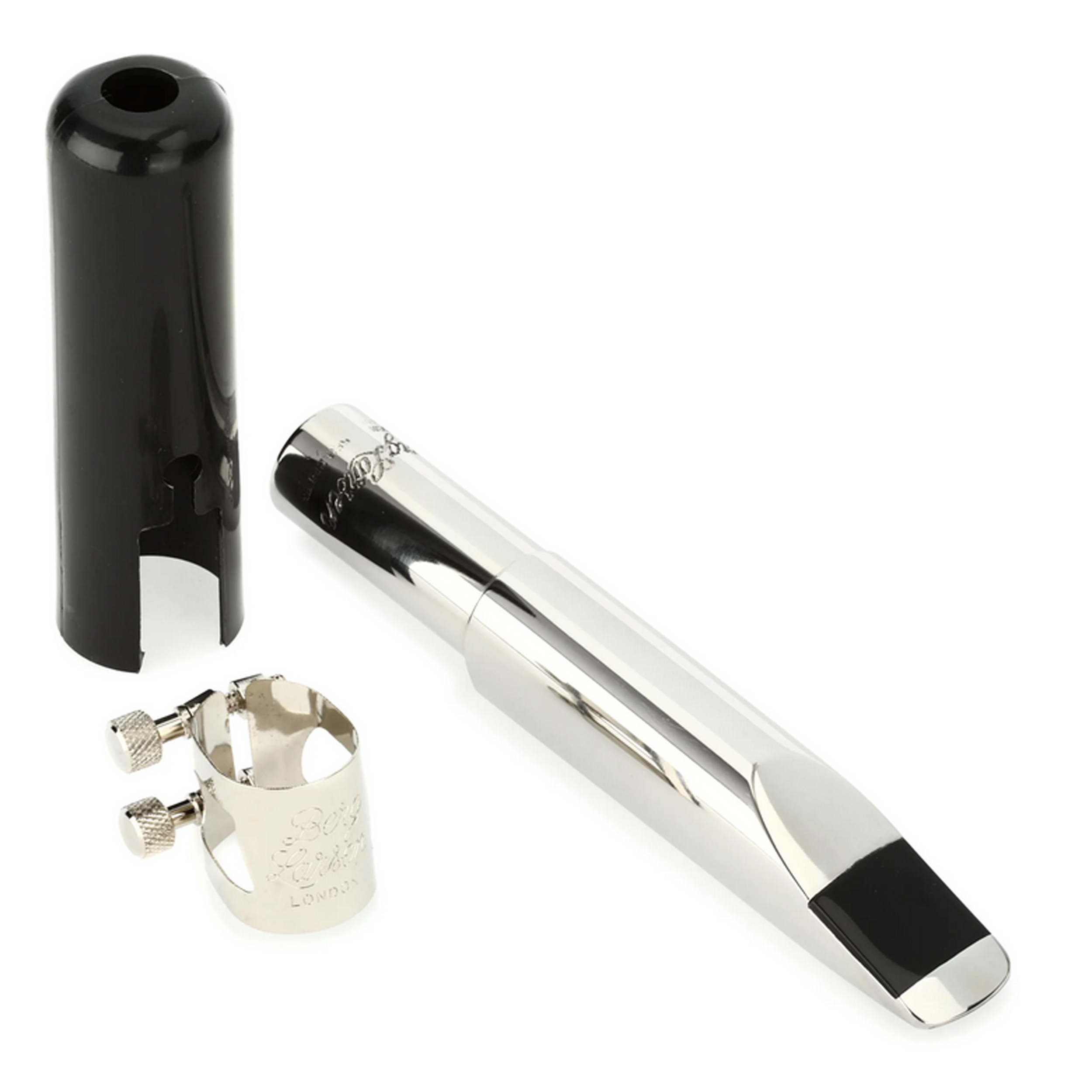 Berg Larsen Stainless Steel Baritone Saxophone Mouthpiece 110/2