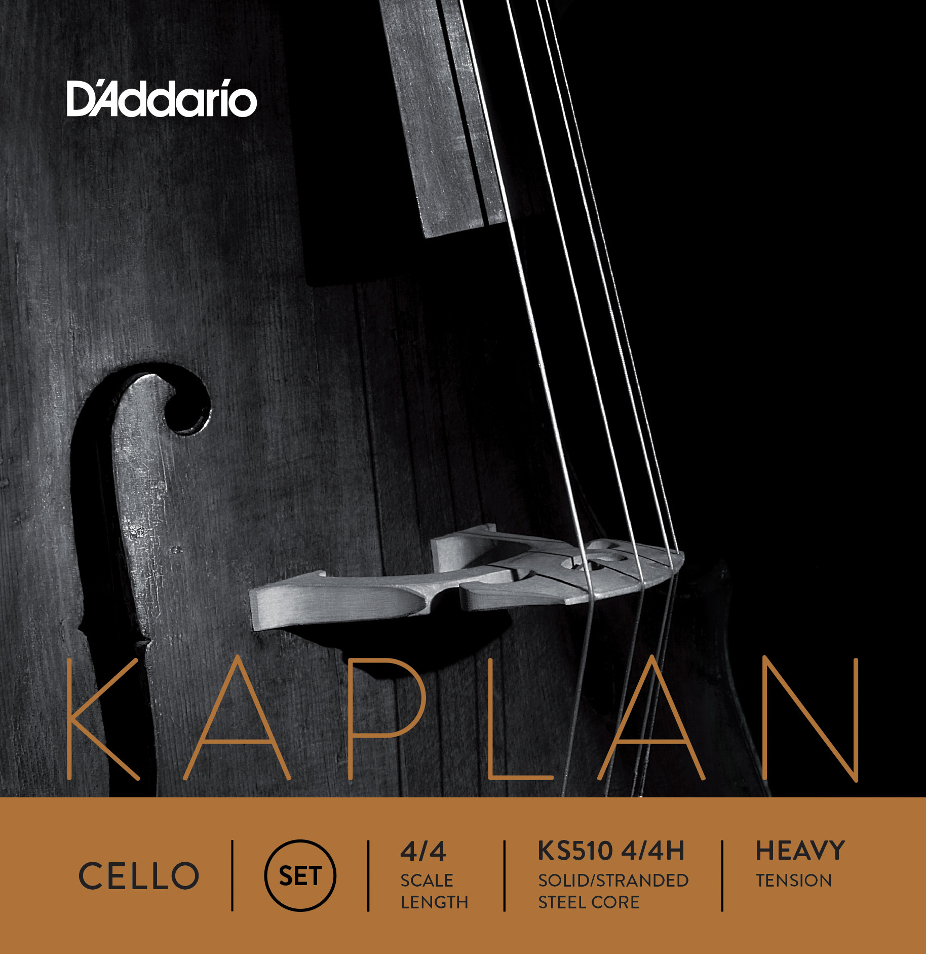 Helicore 3/4 Medium Cello String Set