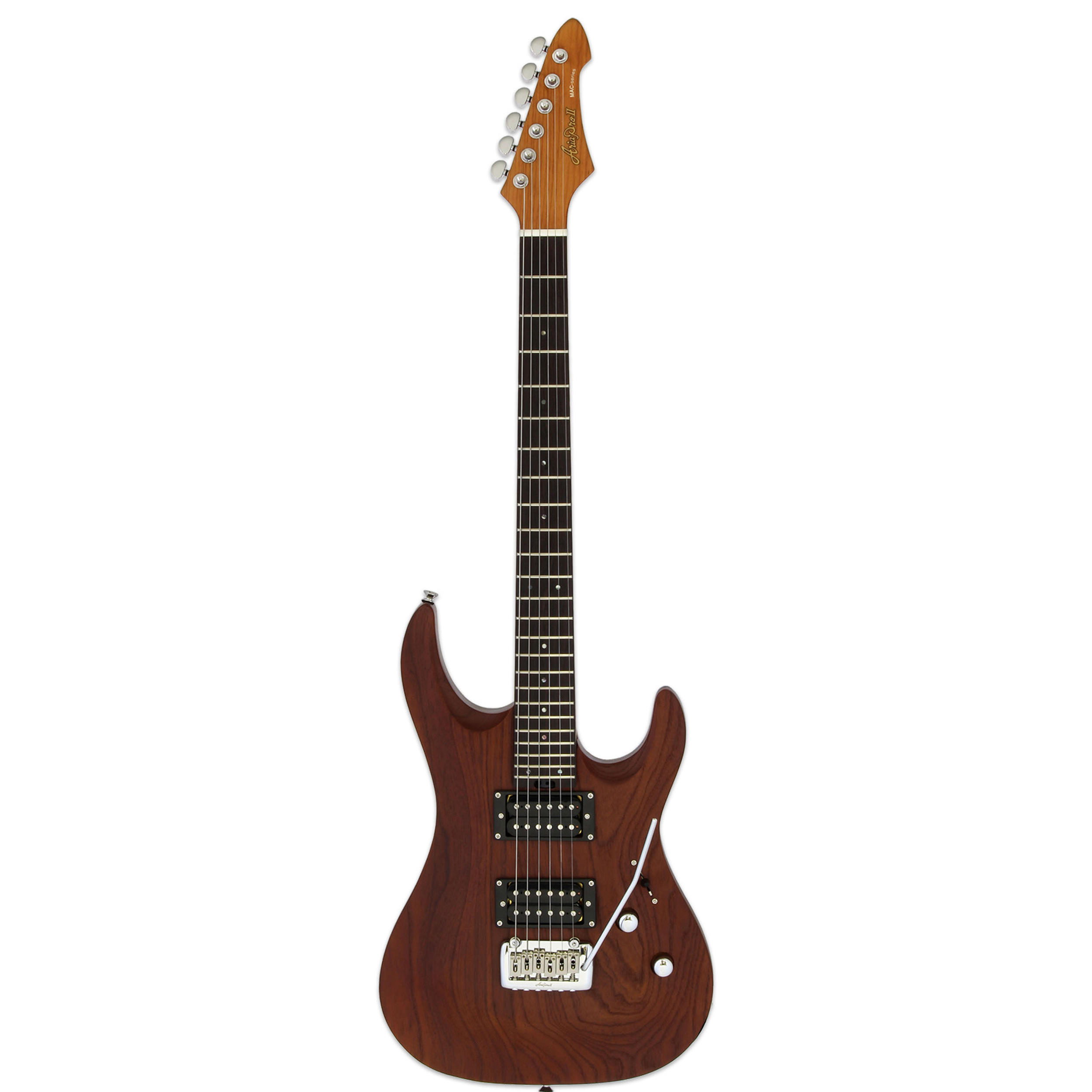 Aria Pro II Electric Guitar Mac Dlx Stained Brown | eBay