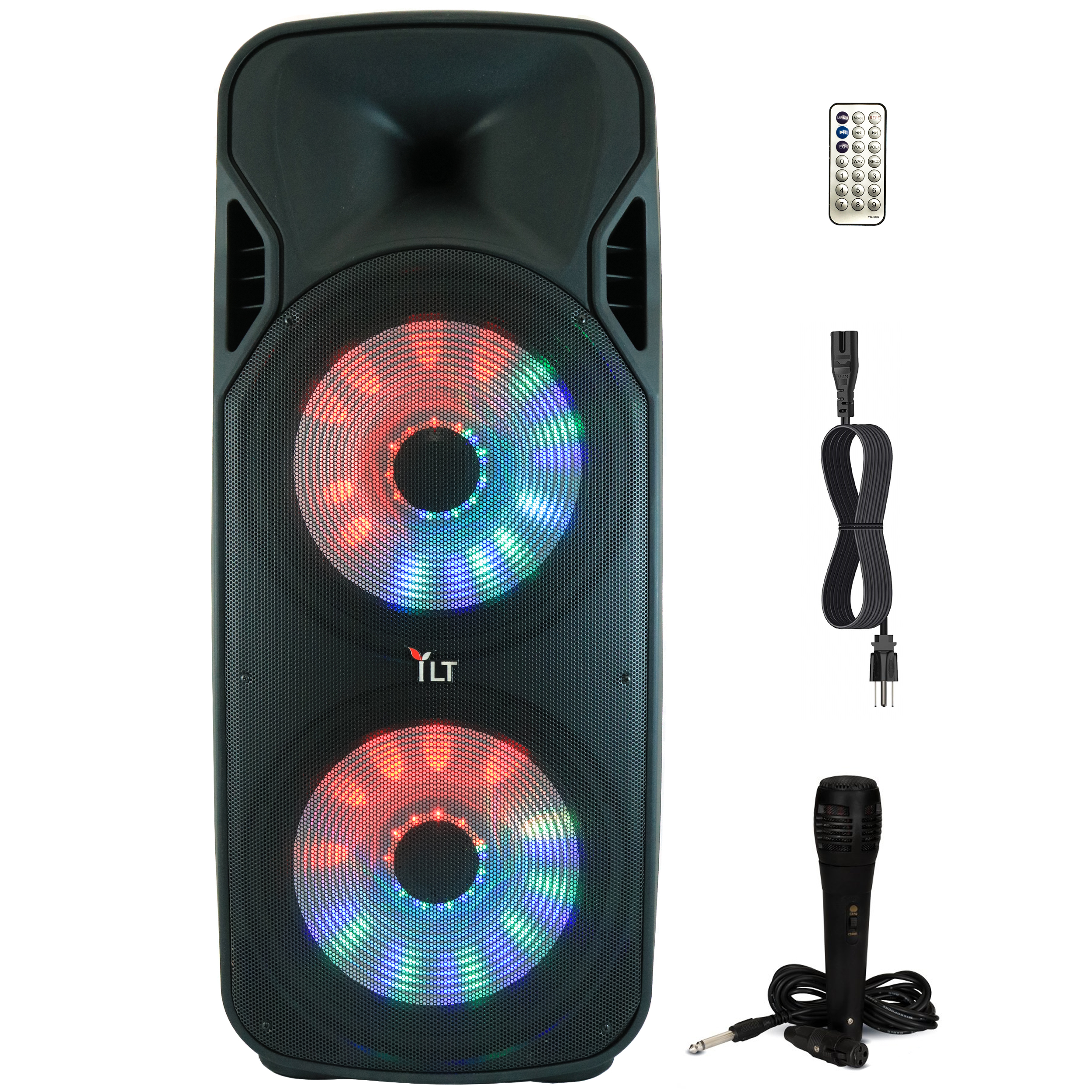 platinum karaoke bluetooth speaker & microphone