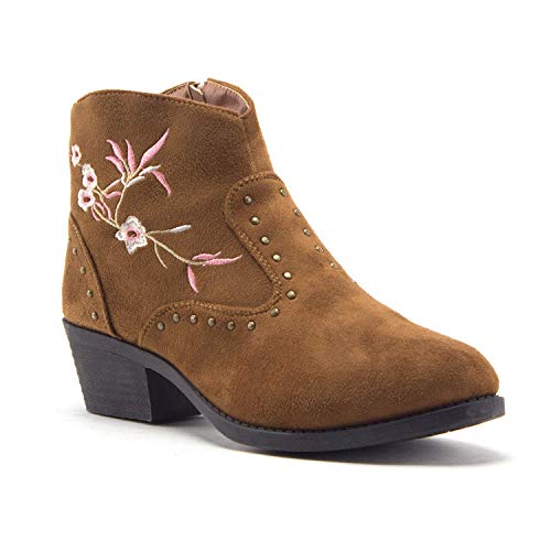 Damenstiefel knöchelhoch Boho Chic Western Cowboy Stil, Cowgirl Rodeo Schuhe - Bild 8 von 9