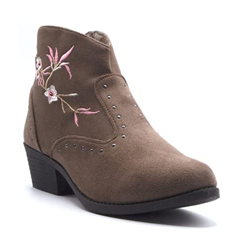 Damenstiefel knöchelhoch Boho Chic Western Cowboy Stil, Cowgirl Rodeo Schuhe - Bild 9 von 9
