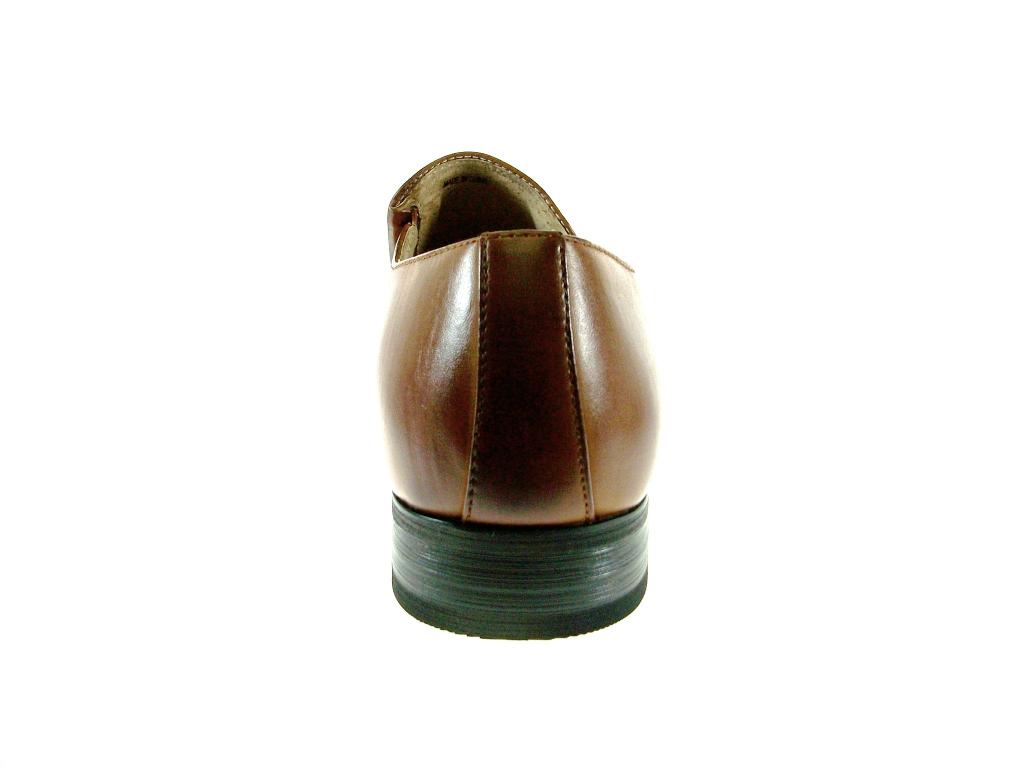 New Men's 98105 Slip On Pointed Toe Loafers Dress Shoes - Picture 36 of 43