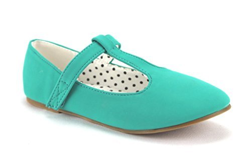 QQ Girls Toddler Lovely-604I T-Strap Mary Jane Shoes - Picture 13 of 27