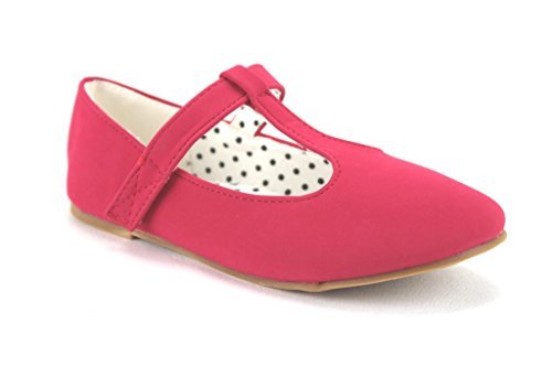 QQ Girls Toddler Lovely-604I T-Strap Mary Jane Shoes - Picture 25 of 27