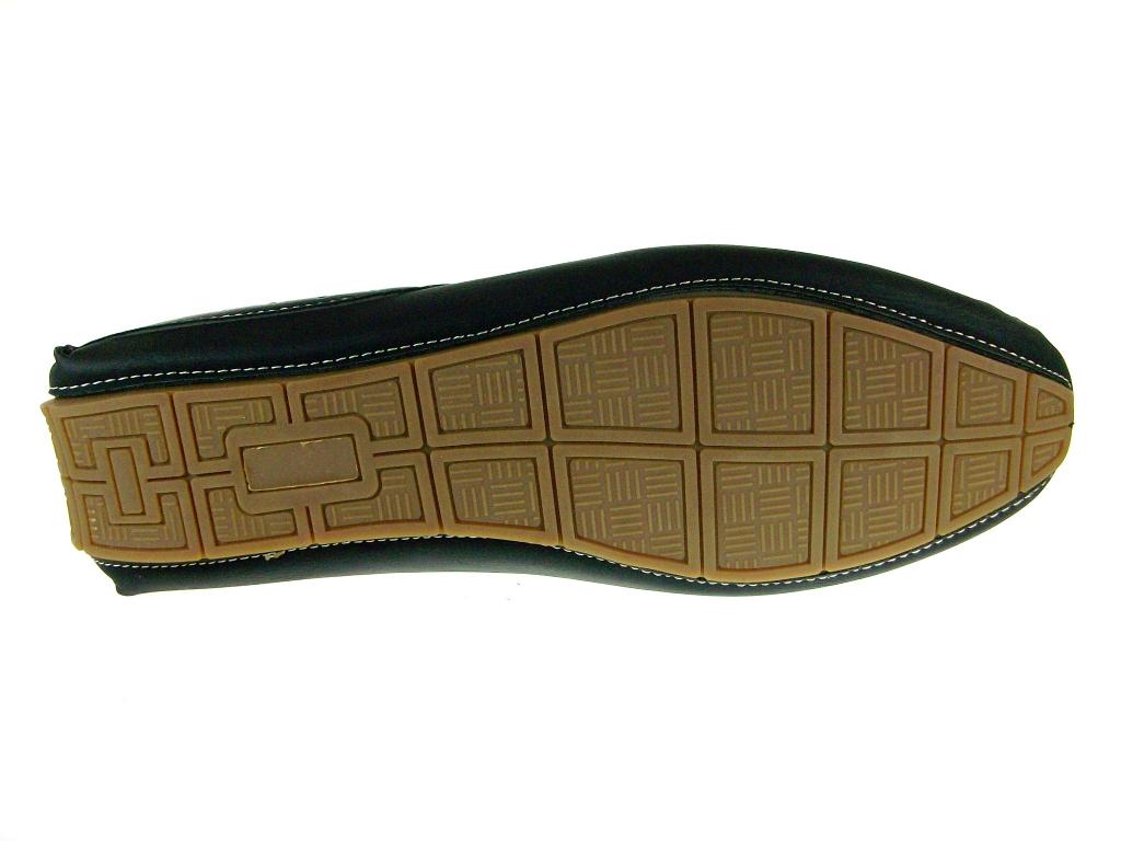 Herren L333 leichte zweifarbige Slipper Mokassin Fahrschuhe Penny Halbschuhe Mokassin - Bild 37 von 39