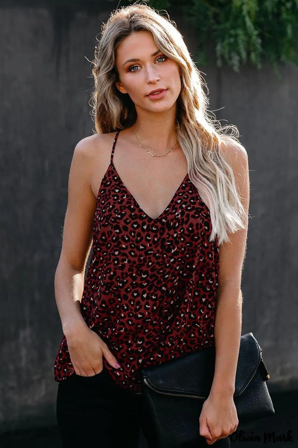 Printed Racerback Top - Picture 13 of 13