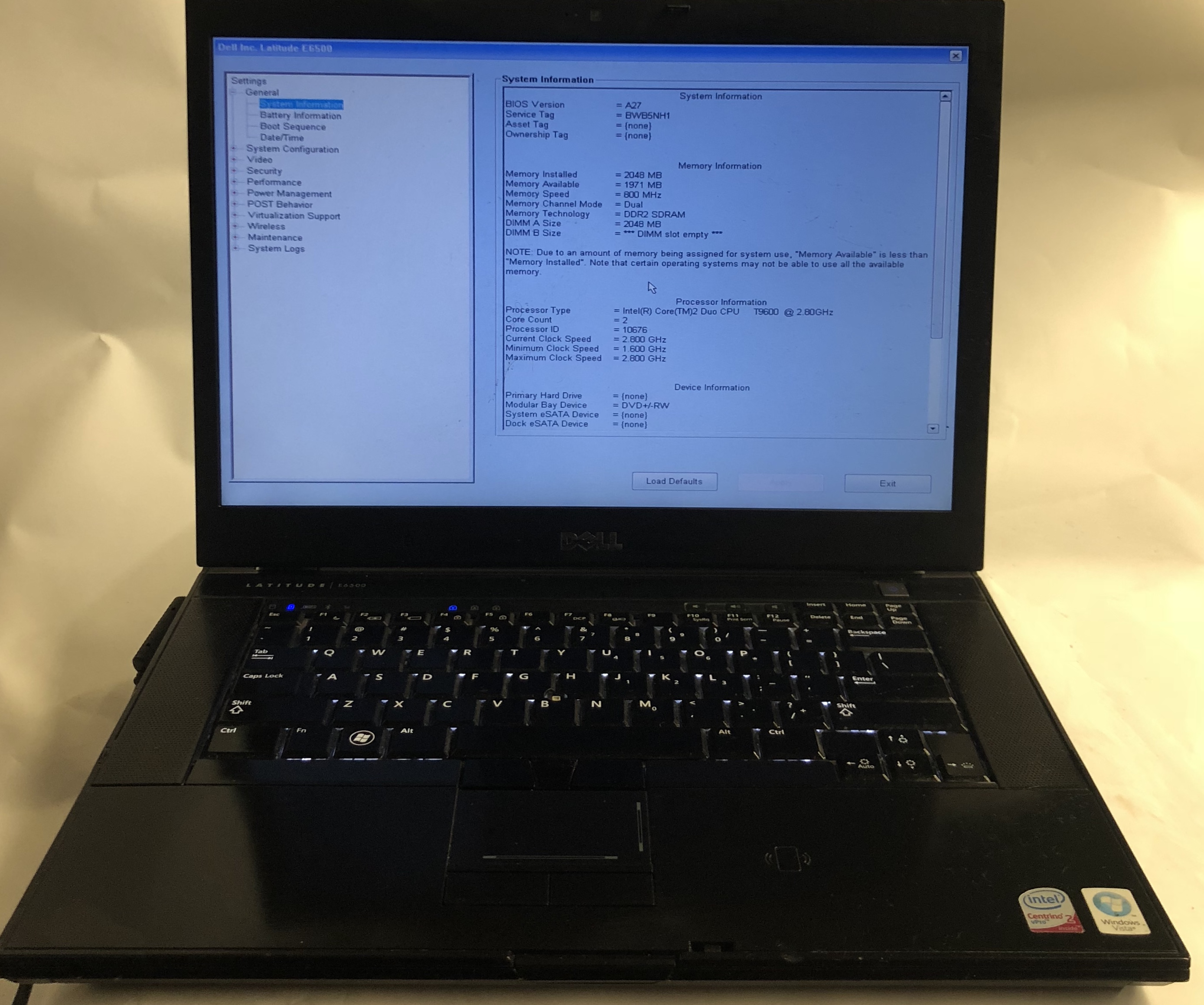 used dell latitude e6500 windows 10