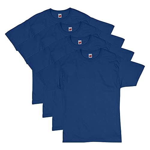 Hanes Herren Kurzarm Essentials Crewneck Baumwolle T-Shirt, Multipack - Bild 3 von 19