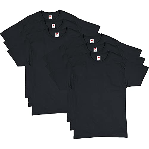 Hanes Herren Kurzarm Essentials Crewneck Baumwolle T-Shirt, Multipack - Bild 5 von 19