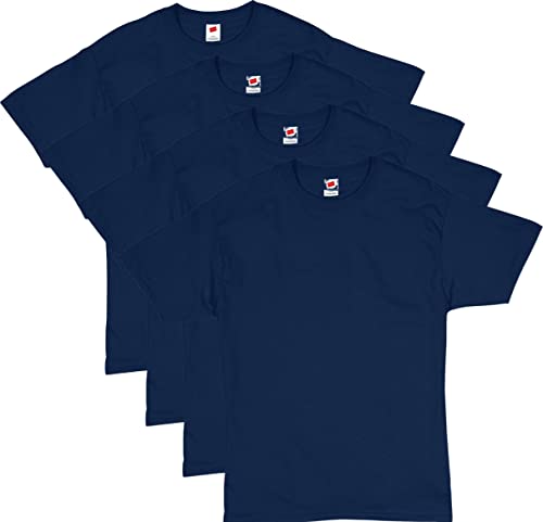 Hanes Herren Kurzarm Essentials Crewneck Baumwolle T-Shirt, Multipack - Bild 14 von 19
