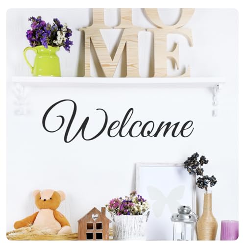 Welcome Family Wall Decal Sticker Quote Home Love Living Room Decor