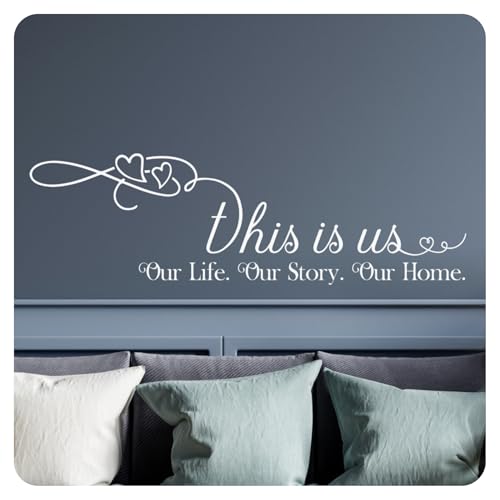 This is Us Family Wall Decal Sticker Quote Home Love Living Room Love Decor