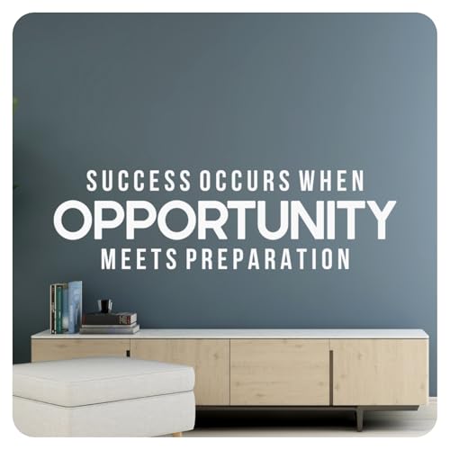 Success Occurs Motivational Inspirational Wall Decal Sticker Quote Home Decor