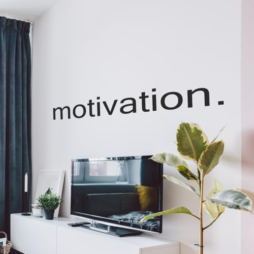 Motivation Motivational Inspirational Wall Decal Sticker Quote Home Gym Decor