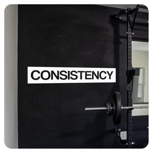 CONSISTENCY Motivational Inspirational Wall Decal Sticker Quote Home ...