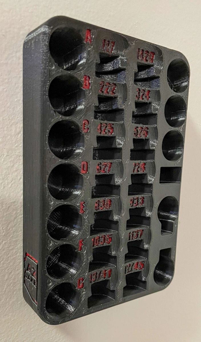 Lock-N-Load Headspace & Bullet Comparator Storage Rack Wall or Shelf ...