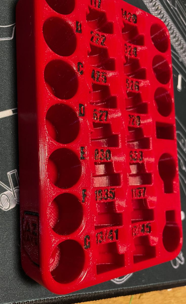 Lock-N-Load Headspace & Bullet Comparator Storage Rack Wall or Shelf ...