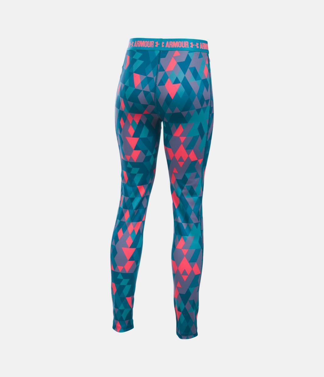 Under Armour Girls' UA HeatGear Armour Printed Legging 1271028 - Picture 16 of 22