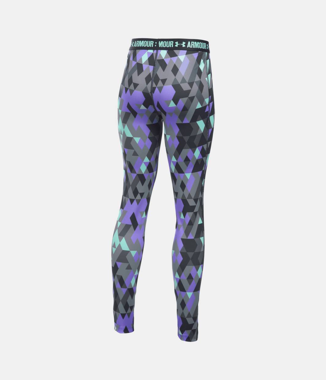 Under Armour Girls' UA HeatGear Armour Printed Legging 1271028 - Picture 10 of 22