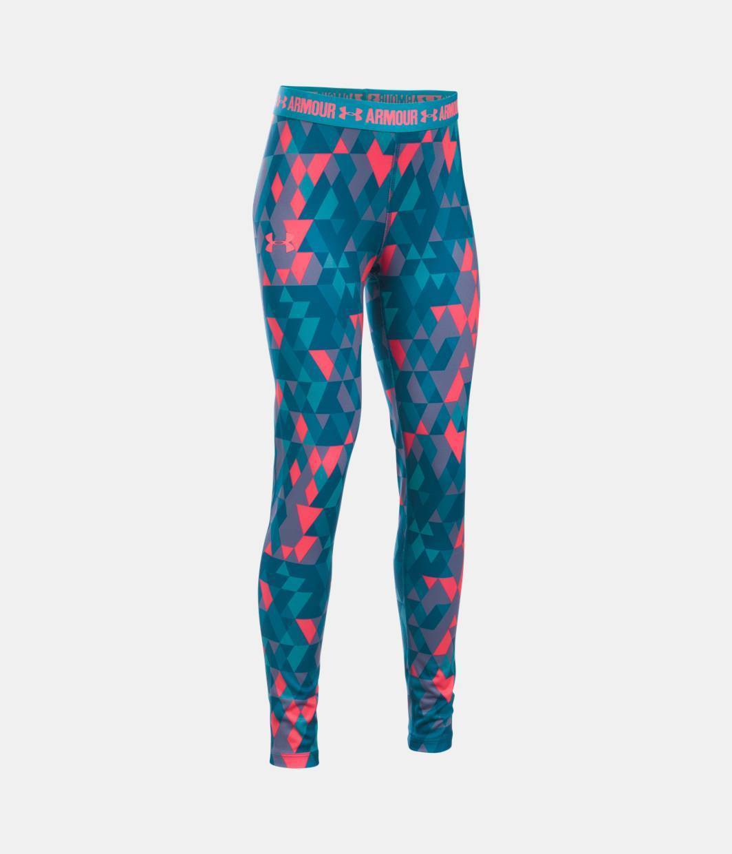 Under Armour Girls' UA HeatGear Armour Printed Legging 1271028 - Picture 19 of 22