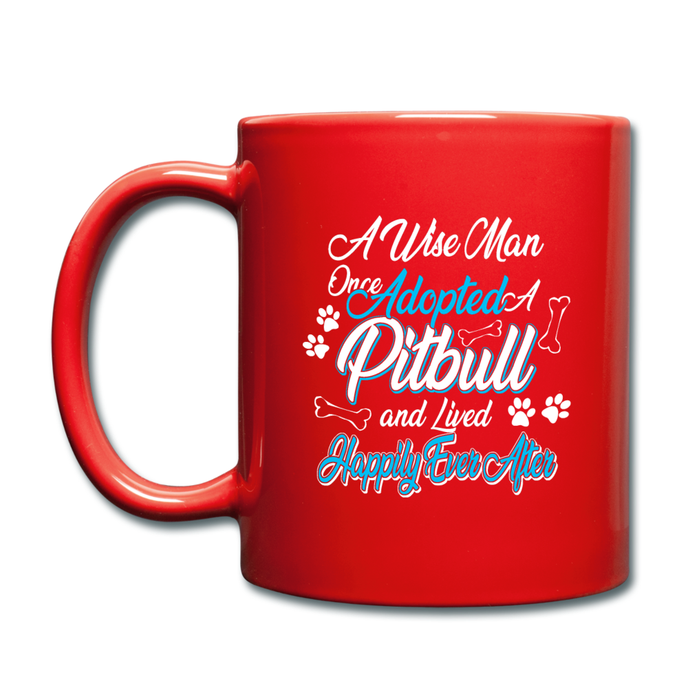 Adoped a Pitbull Full Color Mug - Picture 7 of 7