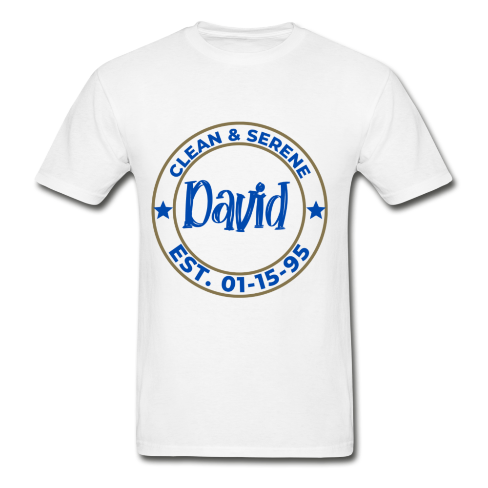 Personalized Clean & Serene Recovery T Shirt | eBay