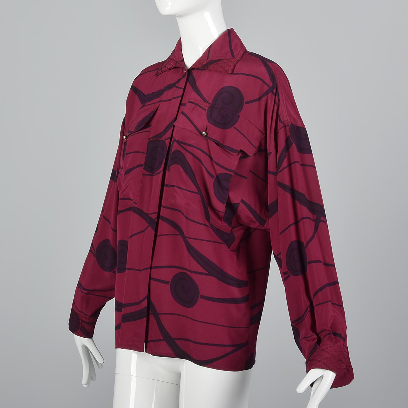 versace oversized shirt