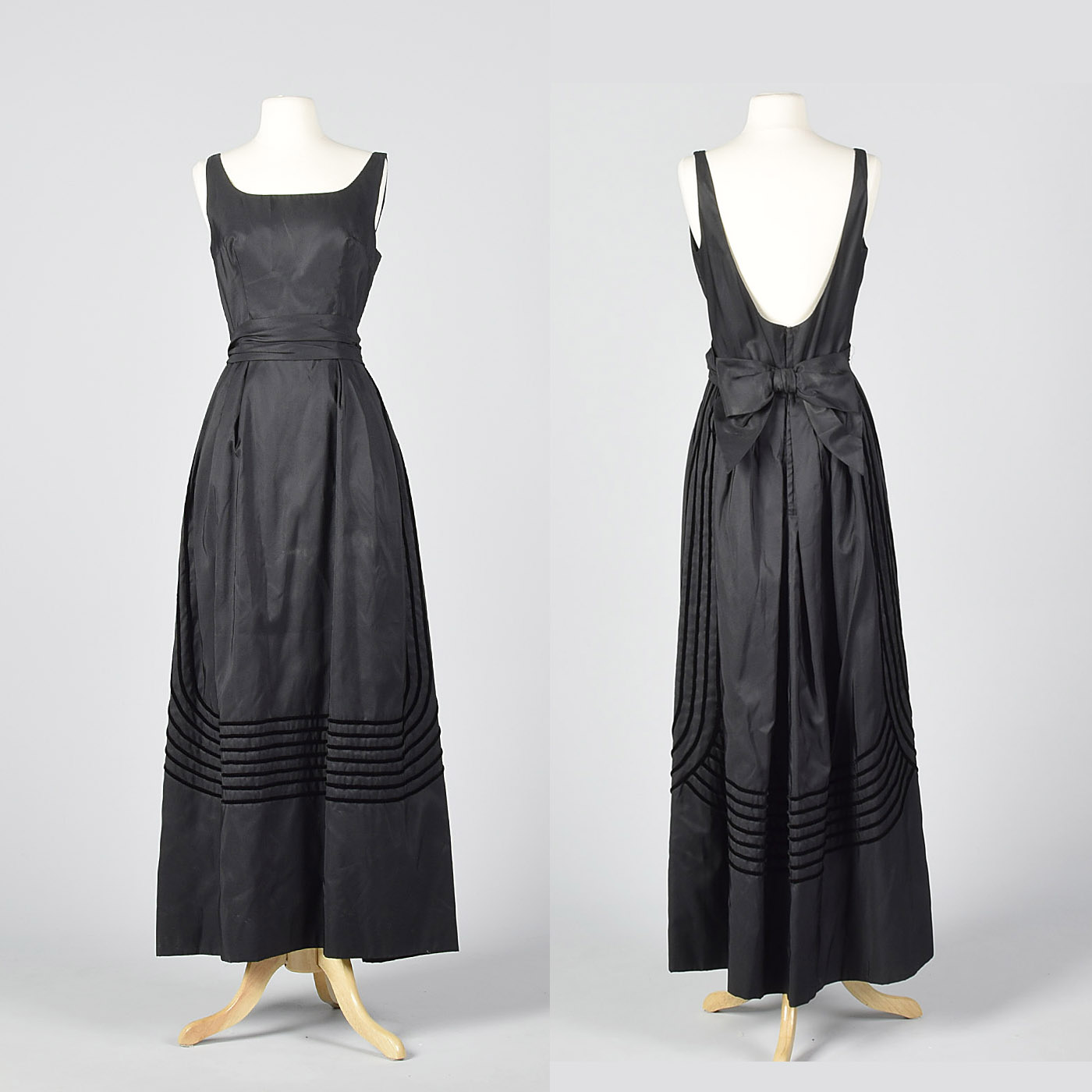 Backless Black Evening Dresses