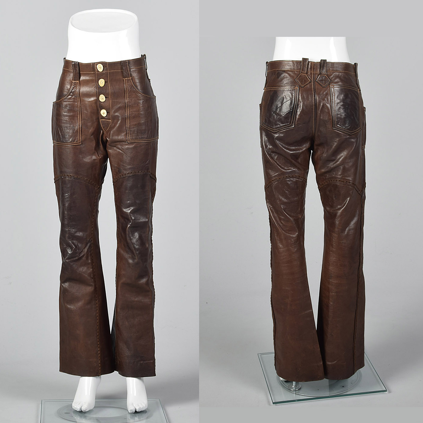 vintage leather pants
